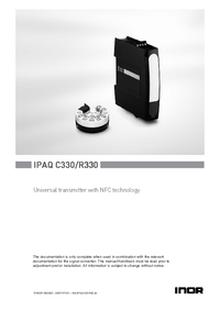 Thumbnail of document Manual - IPAQ C330 / C330X Universal Programmable 2-Wire Tx